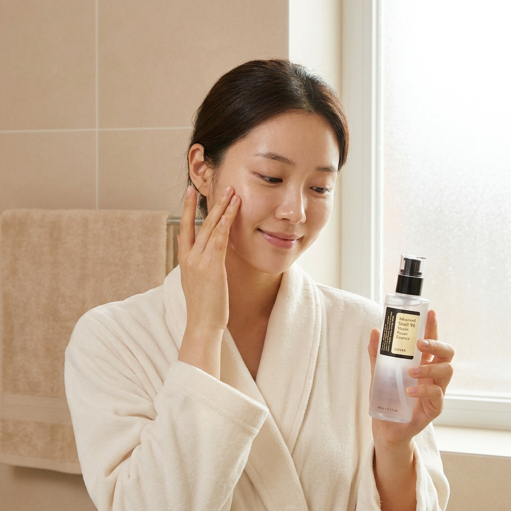Essence Mucine d'escargot 96% de COSRX
