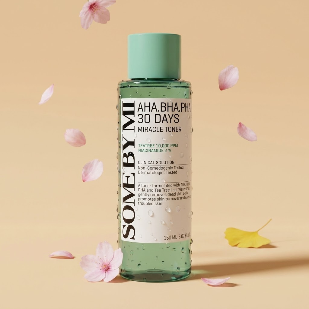 Toner Exfoliant AHA BHA PHA 30 Jours de Some By Mi