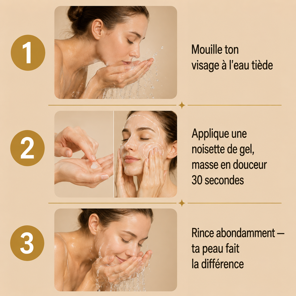 Gel Nettoyant Doux pH Bas - Good Morning de COSRX