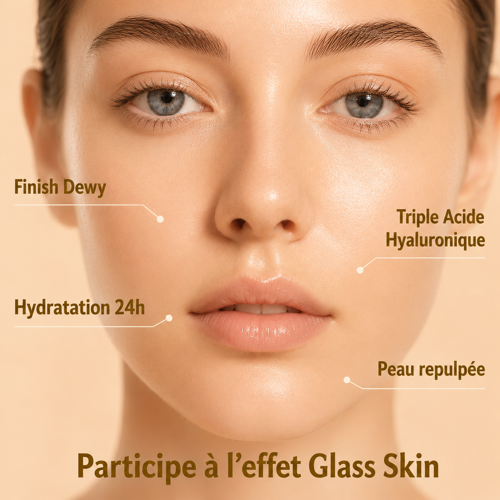 Sérum Solaire Invisible SPF50+, Hydratant et  Peau Sensible